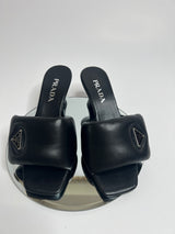 Prada Soft Padded Nappa Sandals  (Size 39/ UK 6)