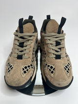 Chanel Technical Beige / Black Abstract Sneakers (Size 39.5/UK 6.5)