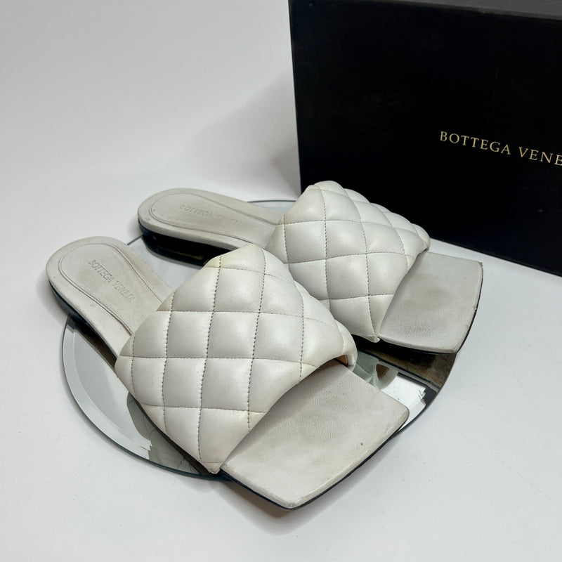 Bottega Veneta Padded Leather Sandals (Size 40/UK 7)