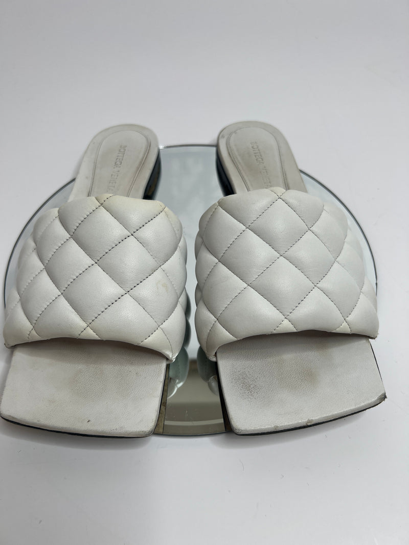 Bottega Veneta Padded Leather Sandals (Size 40/UK 7)