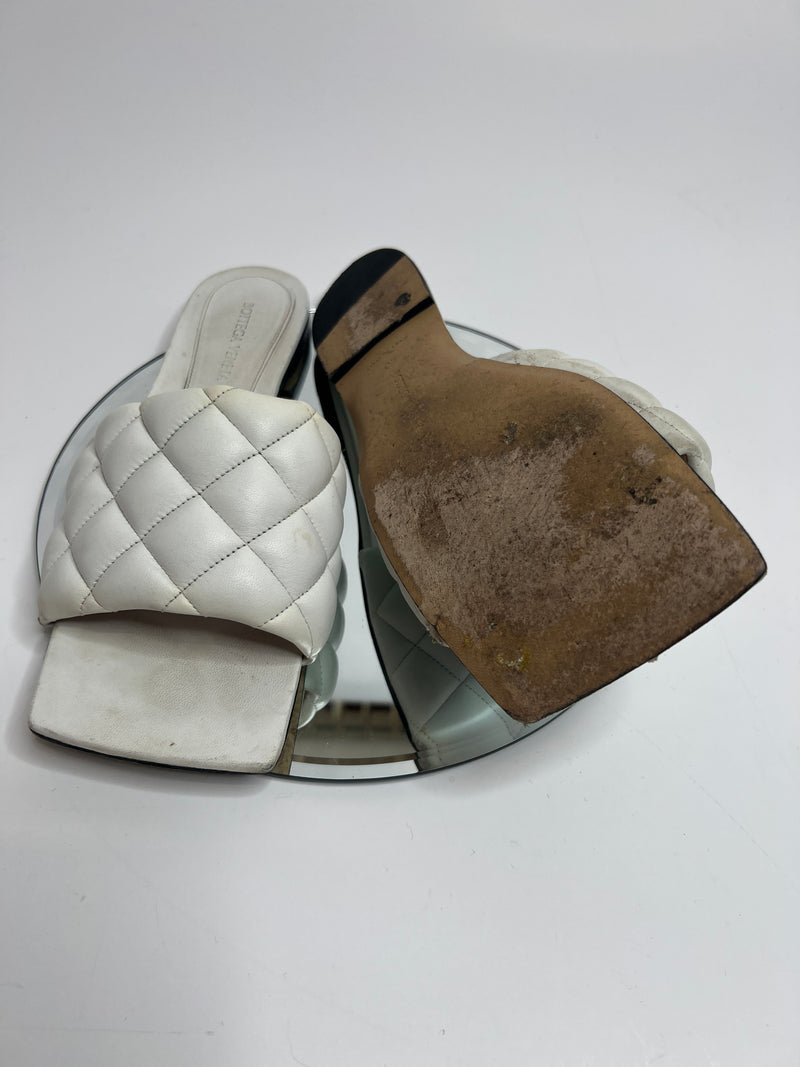 Bottega Veneta Padded Leather Sandals (Size 40/UK 7)
