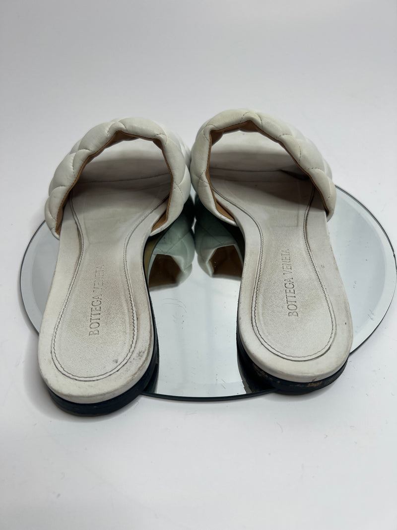 Bottega Veneta Padded Leather Sandals (Size 40/UK 7)