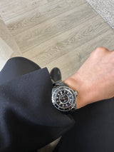 Chanel J12 38MM Black Ceramic Automatic Bracelet Watch
