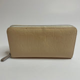 Christian Dior Patent Oblique Cream Long Wallet