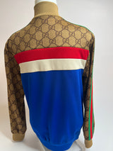 Gucci GG Print Technical Jersey Track Jacket (Size S/UK10)