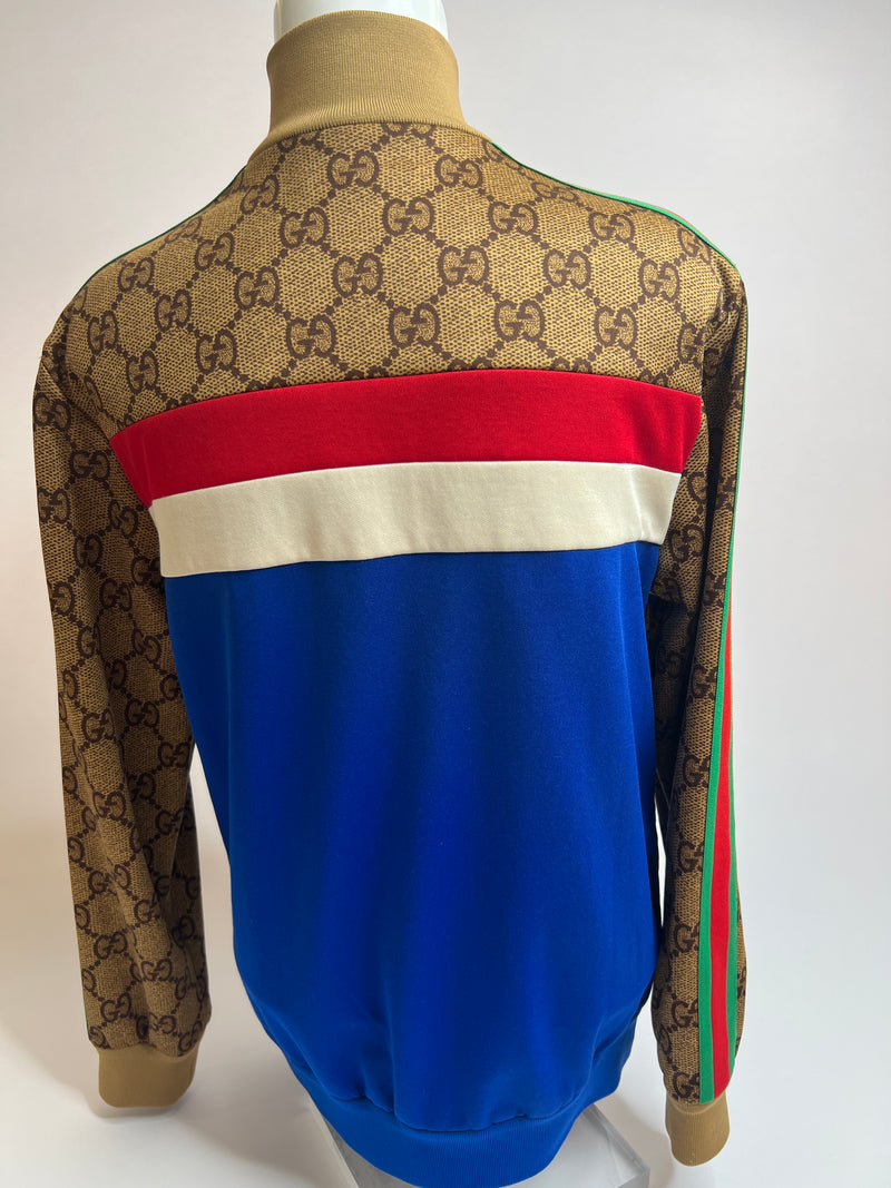 Gucci GG Print Technical Jersey Track Jacket (Size S/UK10)
