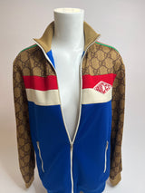 Gucci GG Print Technical Jersey Track Jacket (Size S/UK10)
