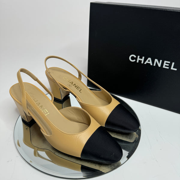 Chanel Slingback Pumps (Size 36 / UK 3)