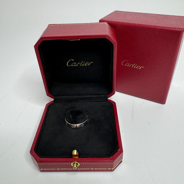 Cartier Love Ring In 18ct White Gold (Size 54)