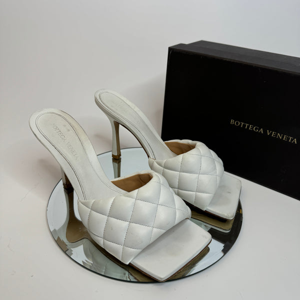 Bottega Veneta Padded Leather Sandals (Size 39.5 /UK 6.5)