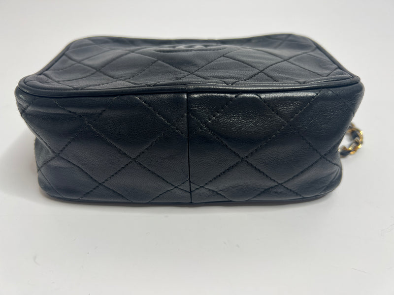 Chanel Diamond Quilted Camera Bag