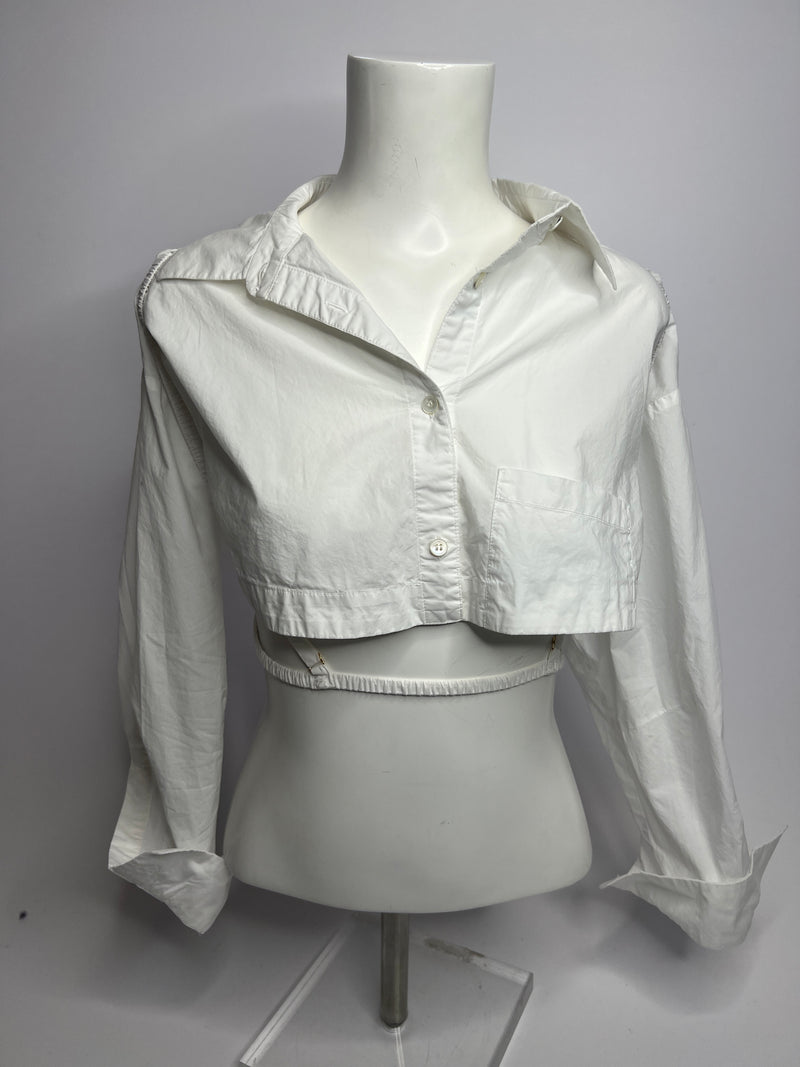 Jacquemus L'Annee 97 Cropped Shirt (Size 34 / UK )