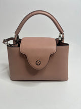 Louis Vuitton Capucines MM Bag In Magnolia Taurillion Leather