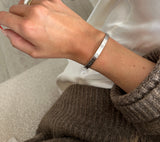 Cartier Love Bracelet in 18K White Gold and 4 Diamonds