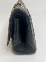 Chanel Large Black Quilted Reissue 2.55
