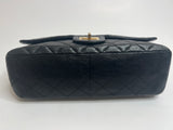 Chanel Large Black Quilted Reissue 2.55