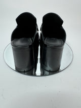 Hermès Black Flore 60 Mules (EU 38/ UK 5)