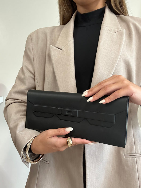 Hermès Pochette Birkin Shadow Veau Swift