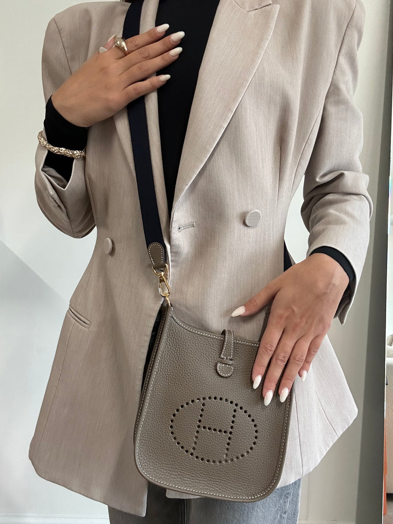 Hermès Evelyne TPM In Etoupe Amazone Clemence