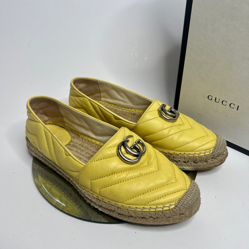Gucci GG Marmont Espadrilles (Size 39 /UK 6)