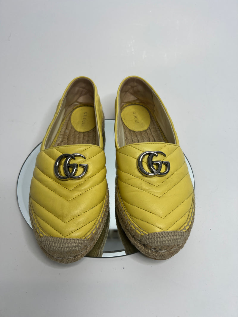 Gucci GG Marmont Espadrilles (Size 39 /UK 6)