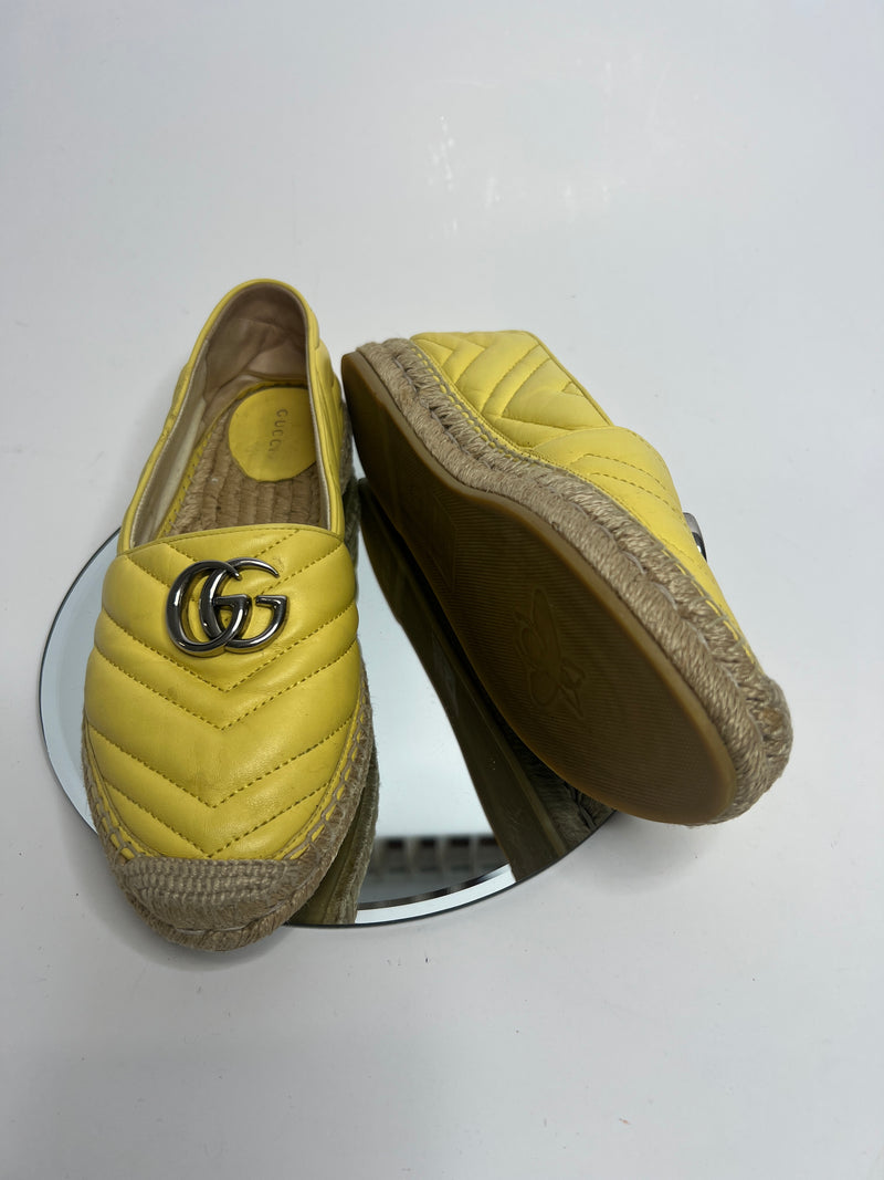 Gucci GG Marmont Espadrilles (Size 39 /UK 6)