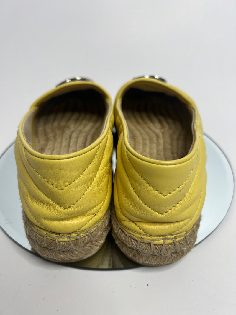 Gucci GG Marmont Espadrilles (Size 39 /UK 6)