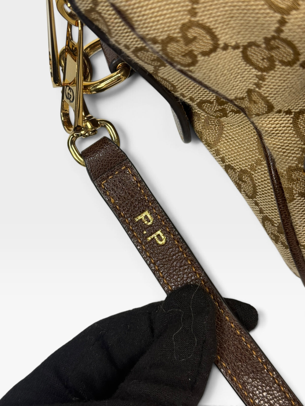Gucci Horsebit Shoulder Bag In Beige Canvas With Gold Hardware. 100% authentic and pre loved in excellent condition. 