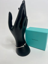 Tiffany & Co Diamond T Wire Bracelet in 18kt White Gold