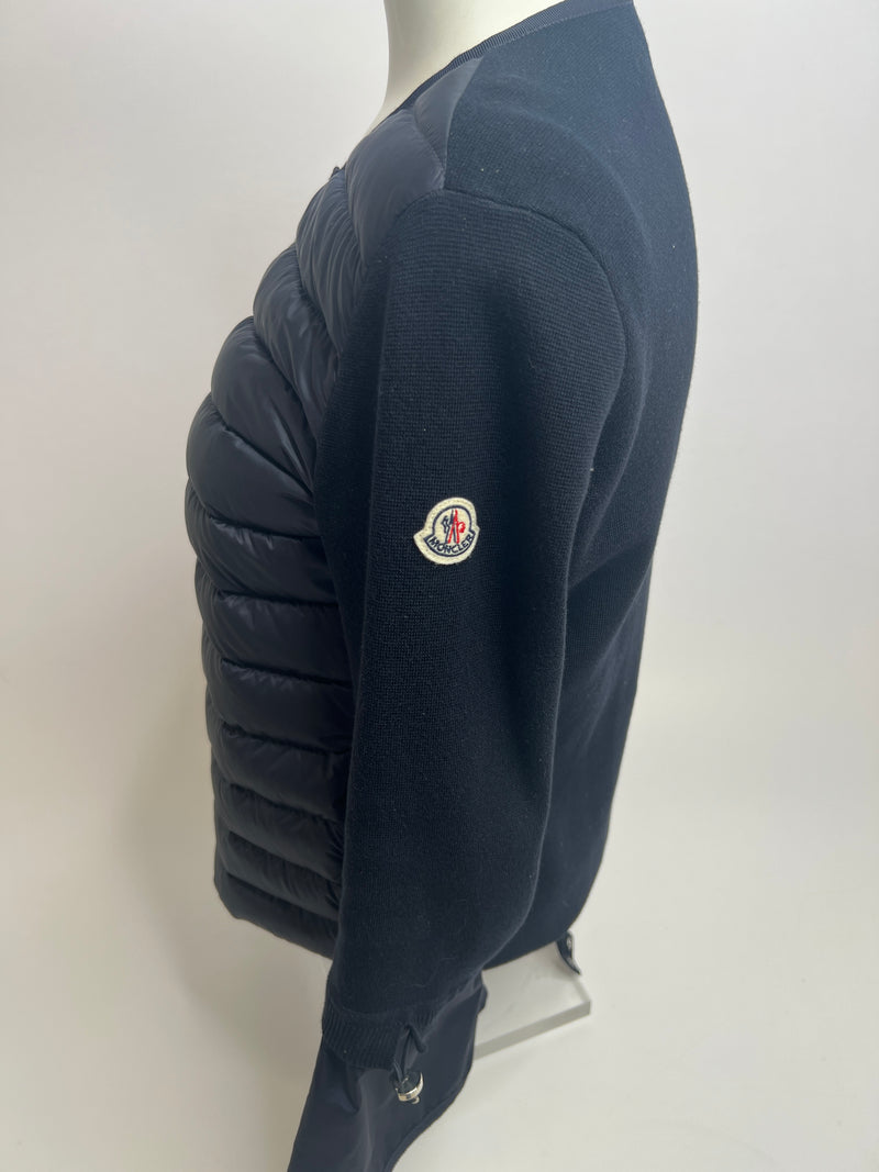 Moncler Navy Maglia Tricot Cardigan ( TG1 /UK S)