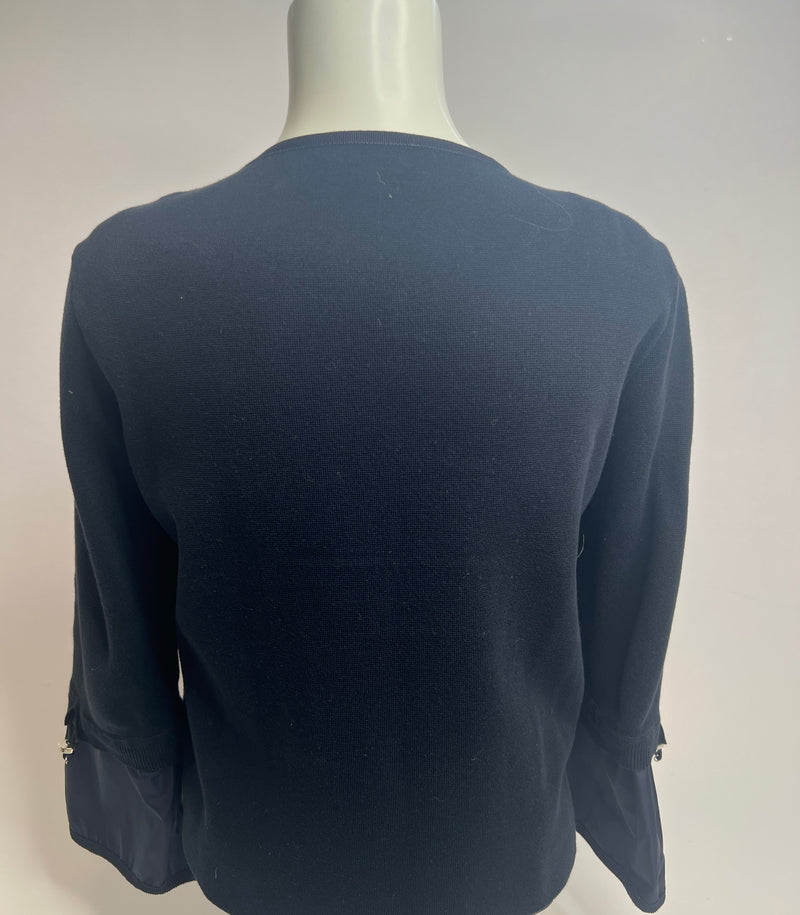 Moncler Navy Maglia Tricot Cardigan ( TG1 /UK S)