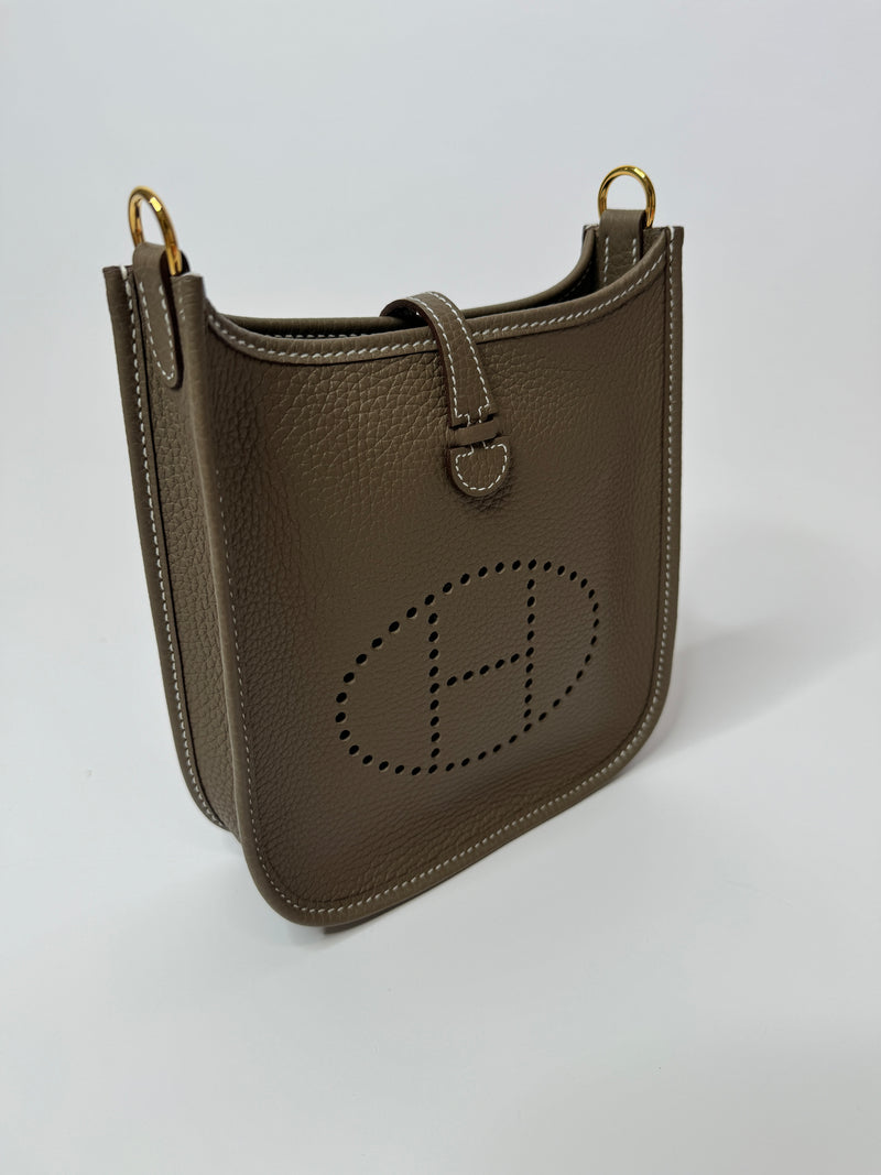 Hermès Evelyne TPM In Etoupe Amazone Clemence