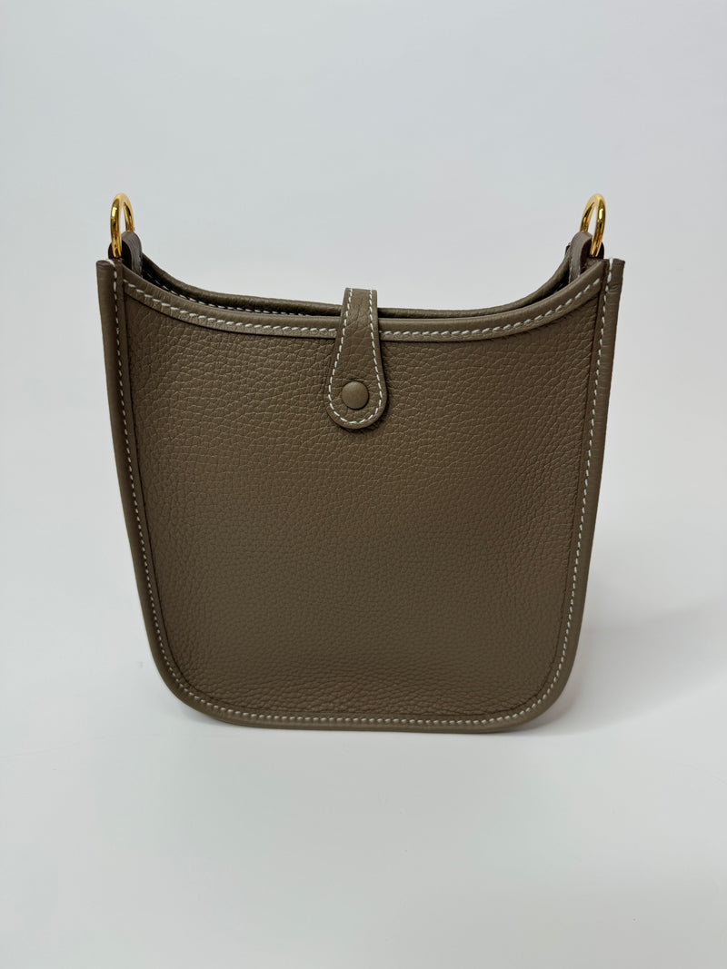 Hermès Evelyne TPM In Etoupe Amazone Clemence