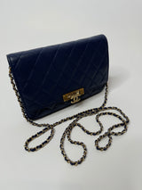 Chanel Double CC Golden Cross Wallet On Chain