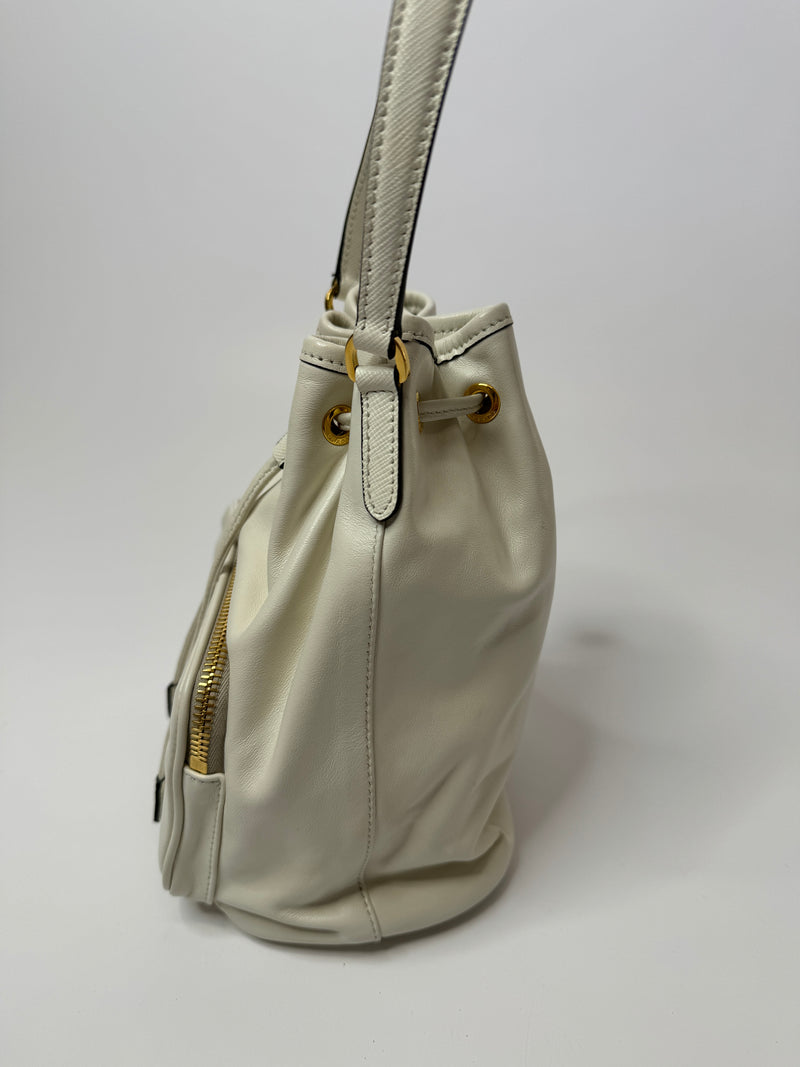 Prada Duet Small Bucket Bag