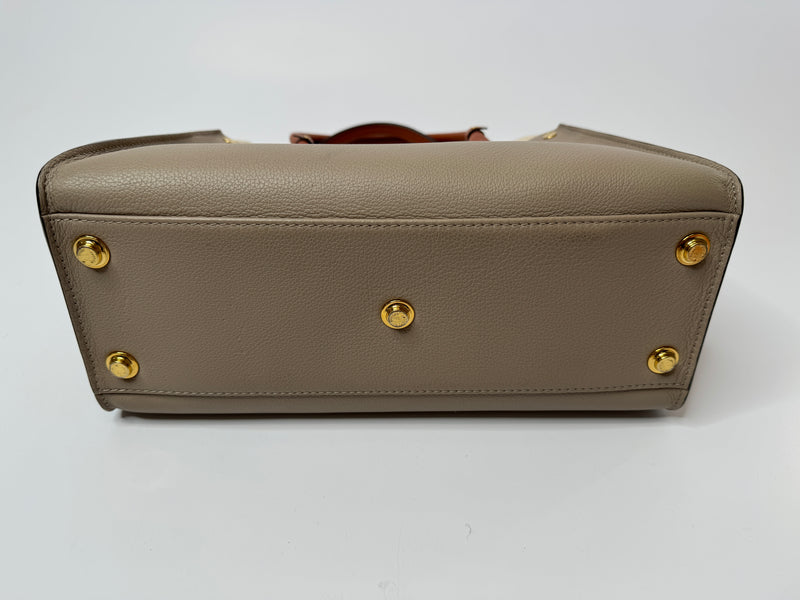 Louis Vuitton On My Side In Galet Grained Calf Leather