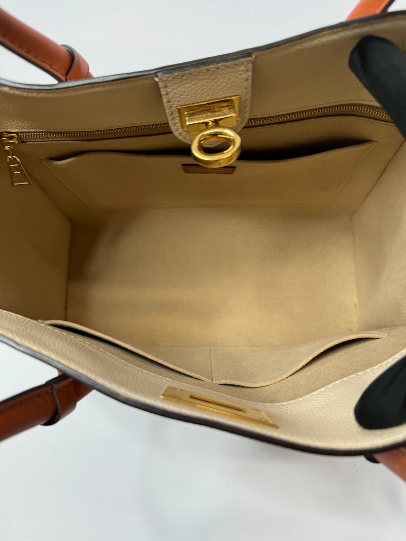 Louis Vuitton On My Side In Galet Grained Calf Leather