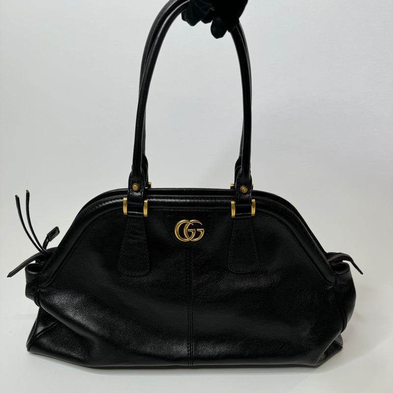 Gucci Marmont Upperr Cat Head Liner Large Shoulder Bag