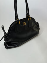 Gucci Marmont Upperr Cat Head Liner Large Shoulder Bag