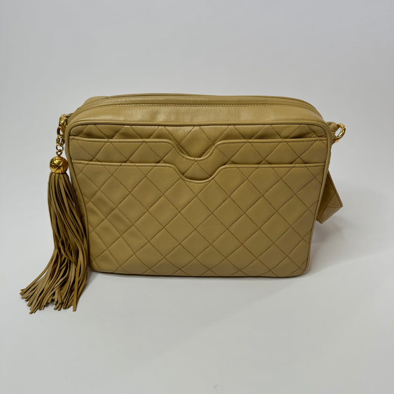 Chanel Vintage Quilted Camera Bag