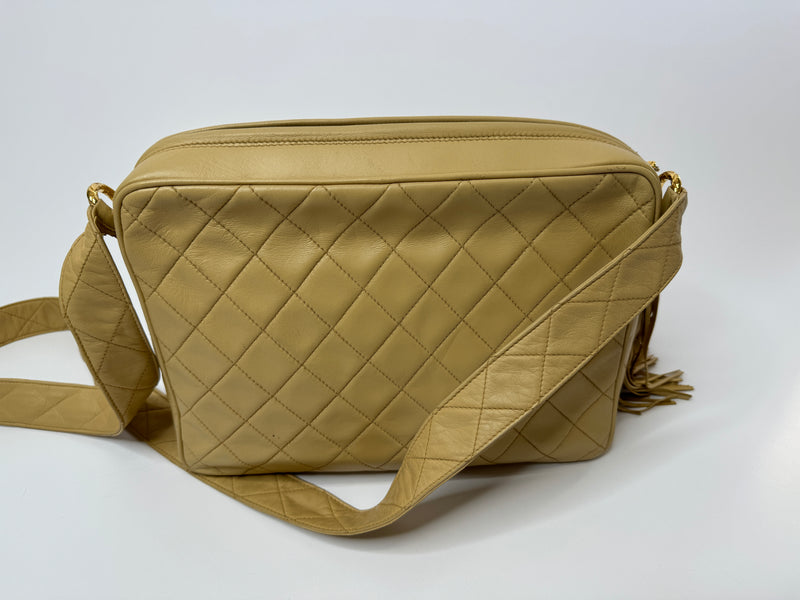 Chanel Vintage Quilted Camera Bag