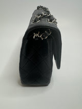 Chanel Black Caviar Leather Jumbo Classic Double Flap