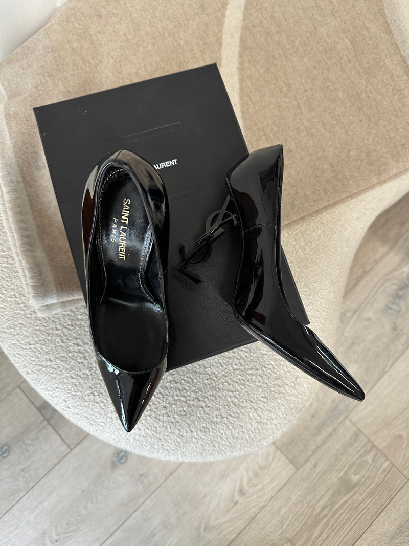 Saint Laurent Opyum 110mm pumps (Size 37.5 /UK 4.5)