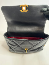 Chanel 19 Large In Goatskin Leather