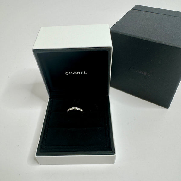Chanel White Gold Diamond Coco Crush Ring
