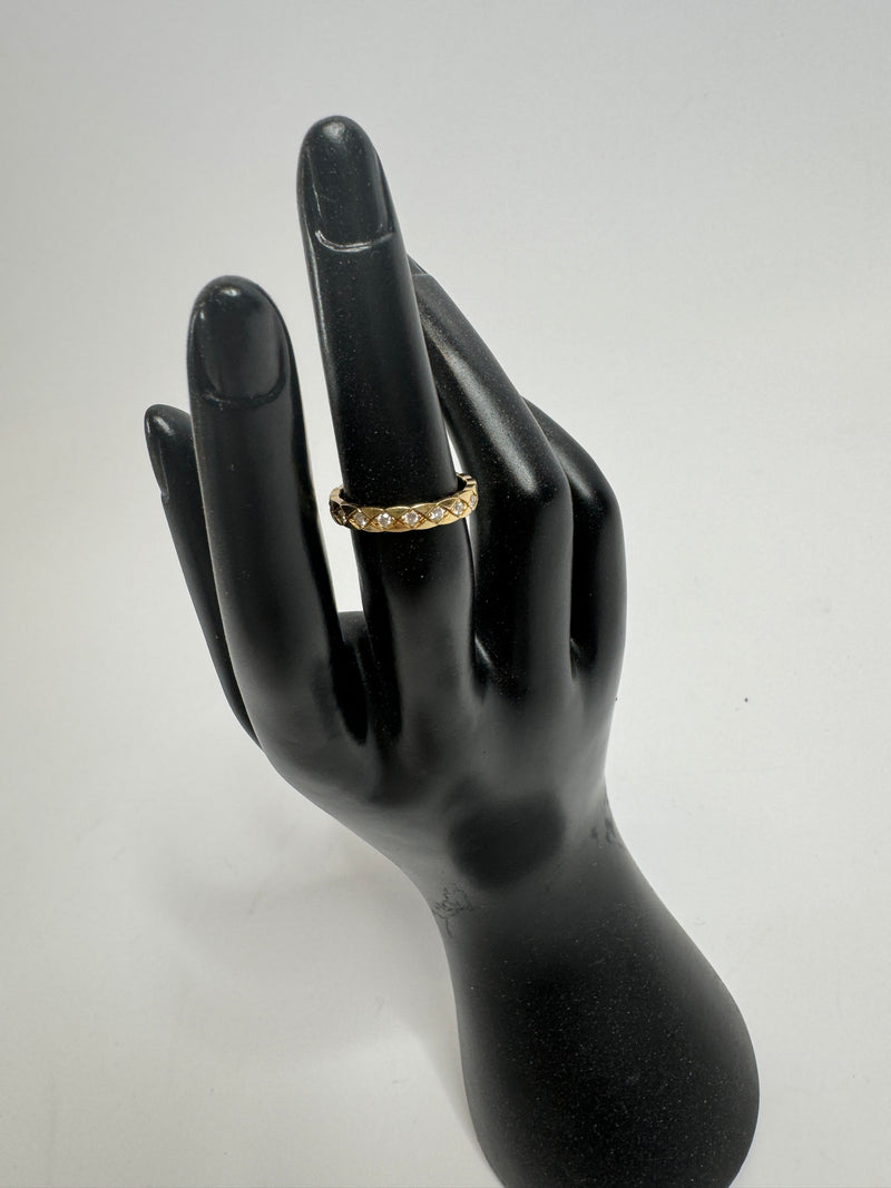 Chanel Yellow Gold Diamond Coco Crush Ring