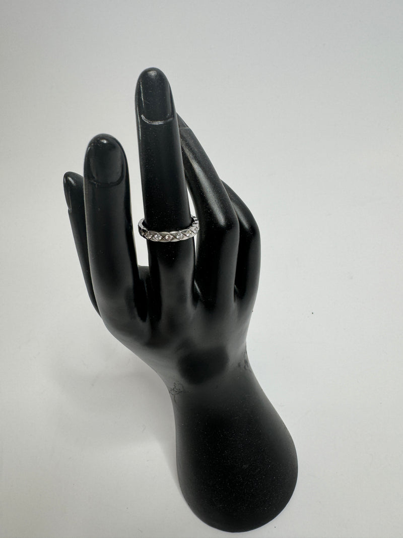 Chanel White Gold Diamond Coco Crush Ring