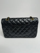Chanel  Medium Classic Double Flap Caviar With Gold Hardware