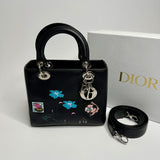 Christian Dior Medium Black Paradise Lady Dior