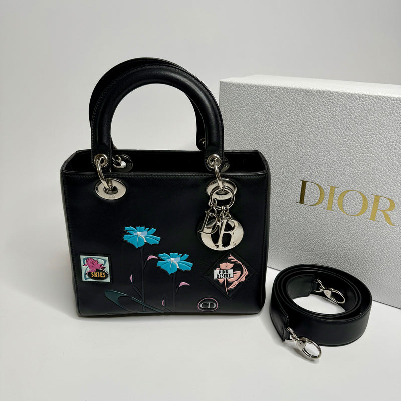 Christian Dior Medium Black Paradise Lady Dior